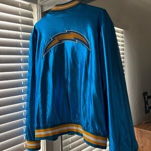 Vintage Blue Chargers Jacket